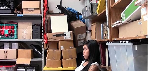  Asian teen amateur caught shoplifting and is in trouble